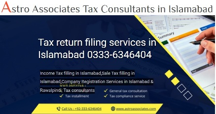 Best tax consultant in Islamabad